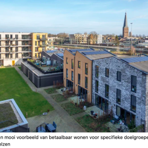 Hof van Zutphen, een mooi voorbeeld van betaalbaar wonen voor specifieke doelgroepen in Zutphen. Foto: Jolanda van Velzen